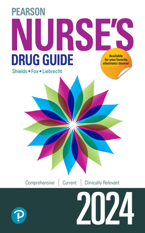 Cover image for book Pearson Nurse's Drug Guide 2024
