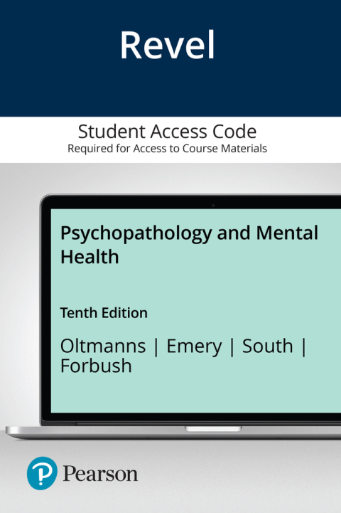 Cover image for book Psychopathology and Mental Health -- Revel Access Code