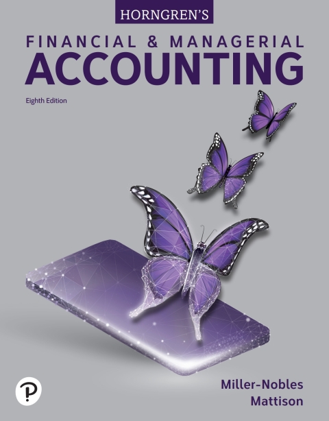 Cover image for book Horngren's Financial & Managerial Accounting