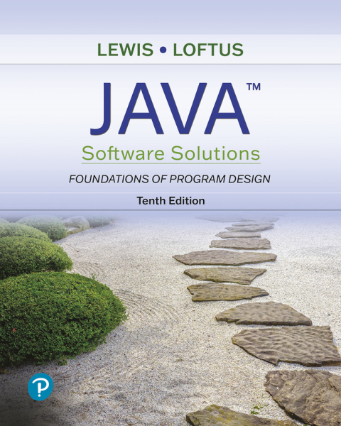 Cover image for book Revel + Print Combo Access Code for Java Software Solutions, Foundations of Program Design