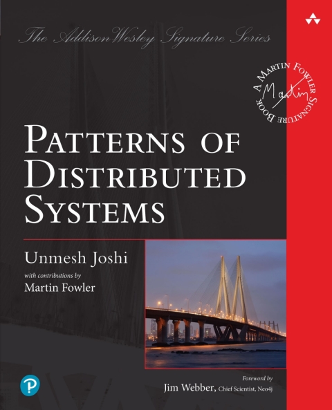 Cover image for book Patterns of Distributed Systems