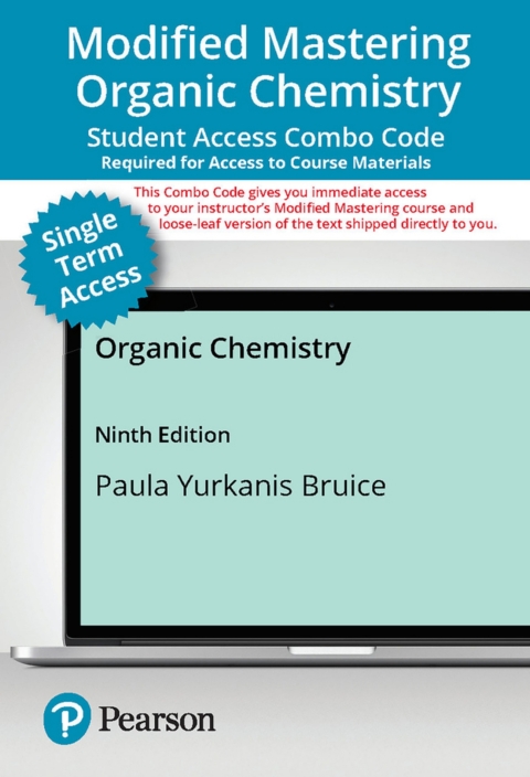 Cover image for book Mastering Chemistry with Pearson eText (up to 18-weeks) + Print Combo Access Code for Organic Chemistry
