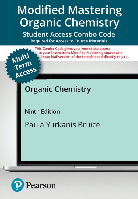 Cover image for book Mastering Chemistry with Pearson eText (up to 24 months) + Print Combo Access Code for Organic Chemistry