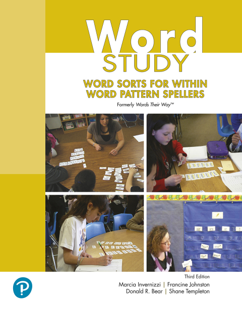 Cover image for book Word Study: Word Sorts for Within Word Pattern Spellers (formerly Words Their Way™) (Pearson+)