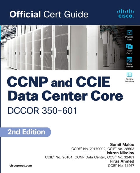 Cover image for book CCNP and CCIE Data Center Core DCCOR 350-601 Official Cert Guide