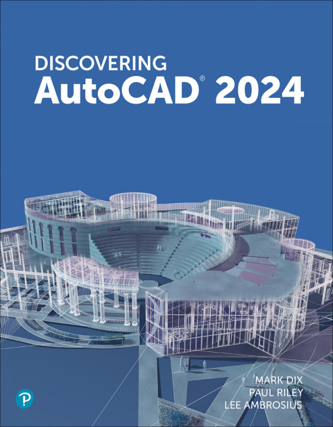 Cover image for book Discovering AutoCAD 2024