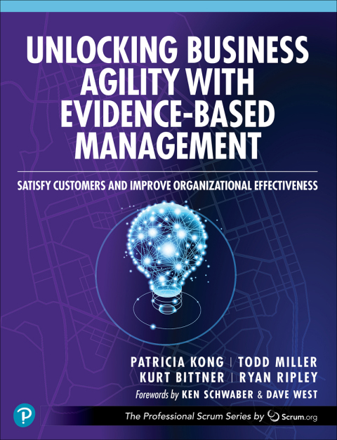 Cover image for book Unlocking Business Agility with Evidence-Based Management