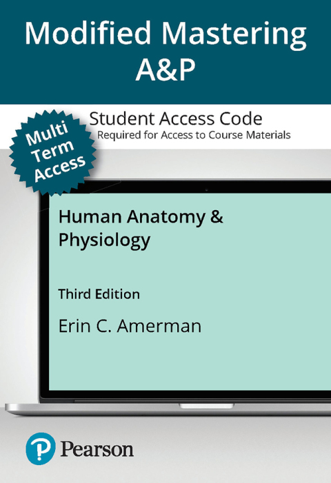 Cover image for book Mastering A&P with Pearson eText (up to 24 months) Access Code for Human Anatomy & Physiology