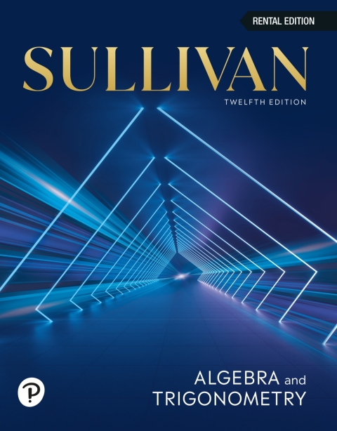 Cover image for book Algebra & Trigonometry