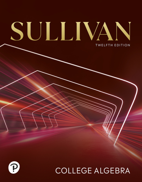 Cover image for book College Algebra (Pearson+)