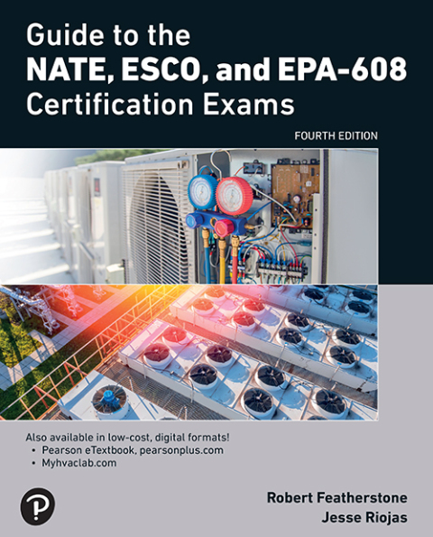 Cover image for book Guide to the NATE, ESCO, and EPA-608 Certification Exams