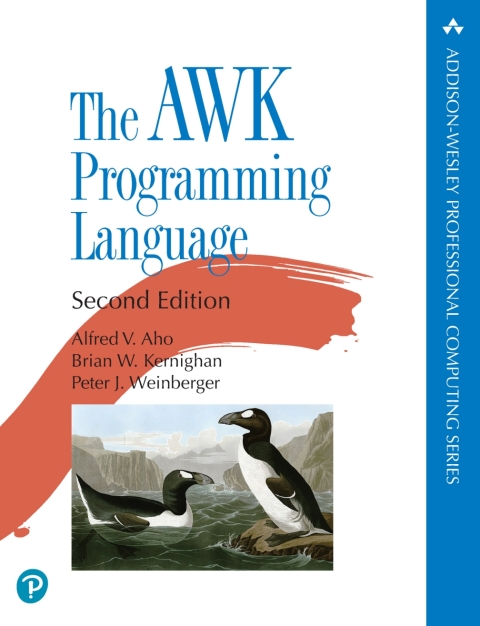 Cover image for book The AWK Programming Language