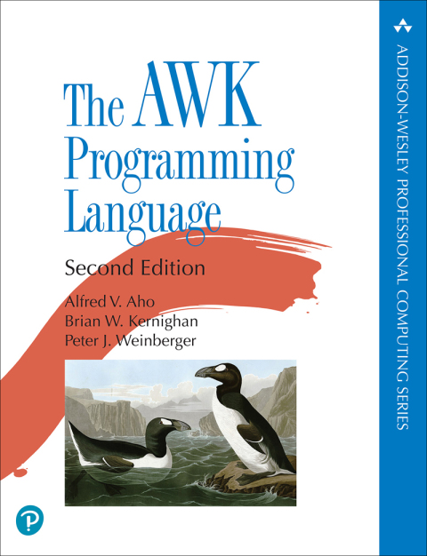 Cover image for book The AWK Programming Language
