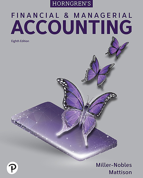Cover image for book Horngren's Financial & Managerial Accounting (Pearson+)