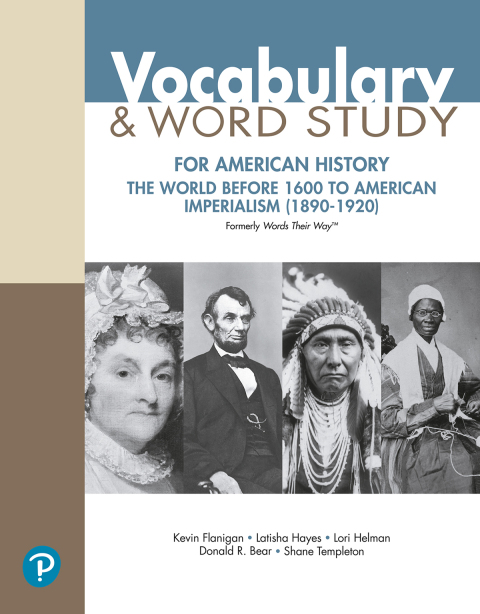 Cover image for book Vocabulary and Word Study for American History