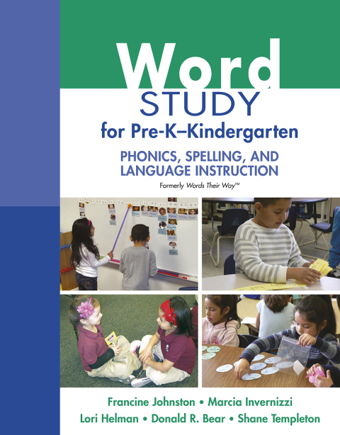 Cover image for book Word Study for Pre-K-Kindergarten