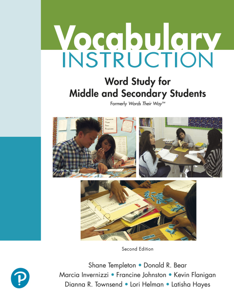 Cover image for book Vocabulary Instruction: Word Study for Middle and Secondary Students