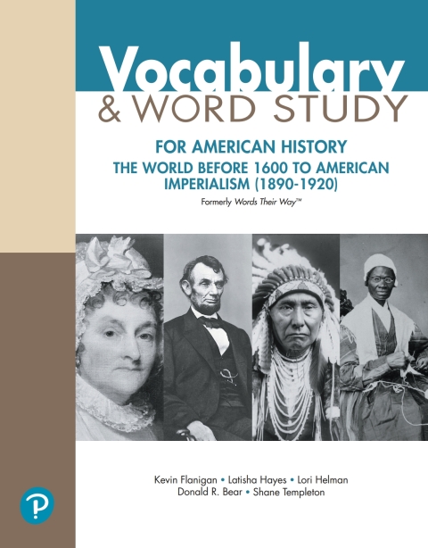 Cover image for book Vocabulary and Word Study for American History