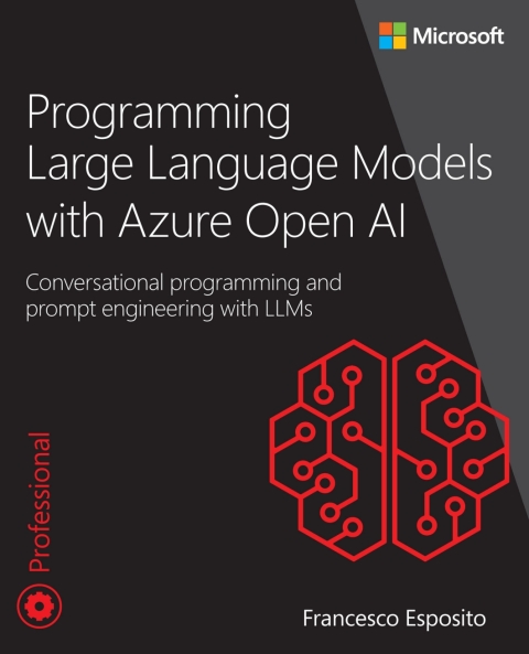 Cover image for book Programming Large Language Models with Azure Open AI