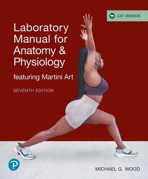 Cover image for book Laboratory Manual for Anatomy & Physiology featuring Martini Art, Pig Version