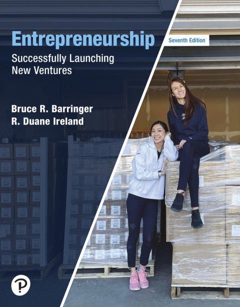 Cover image for book Entrepreneurship: Successfully Launching New Ventures (Pearson+)