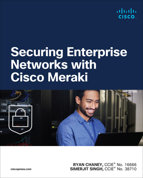Cover image for book Securing Enterprise Networks with Cisco Meraki