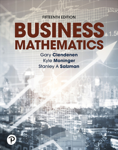 Cover image for book Business Mathematics (Pearson+)