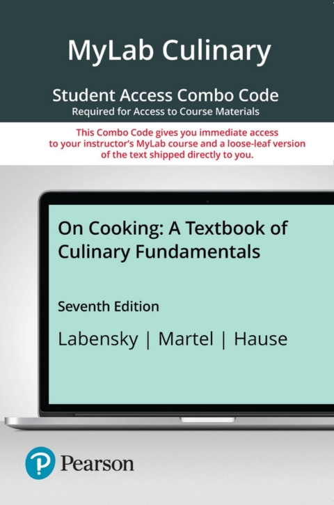 Mylab Culinary + Print Combo Access Code For On Cooking