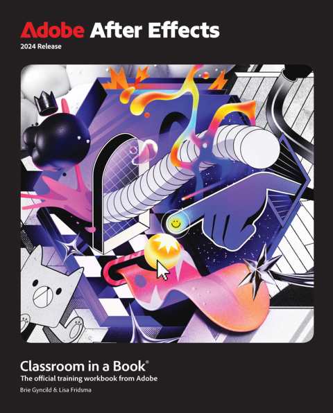 Cover image for book Adobe After Effects Classroom in a Book (2024 Release)