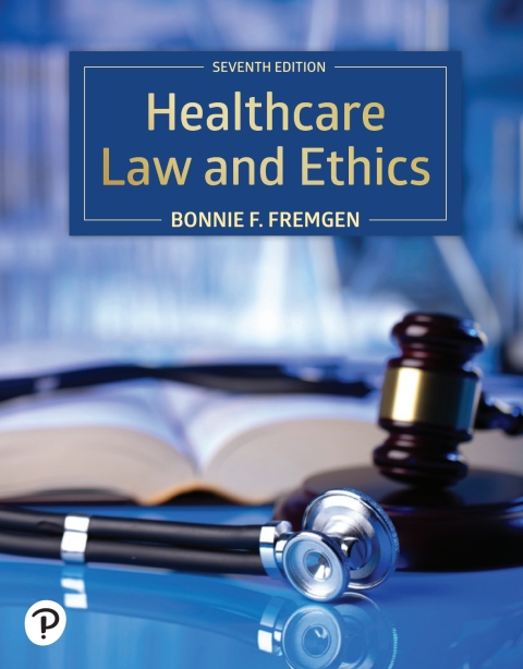 Cover image for book Healthcare Law and Ethics
