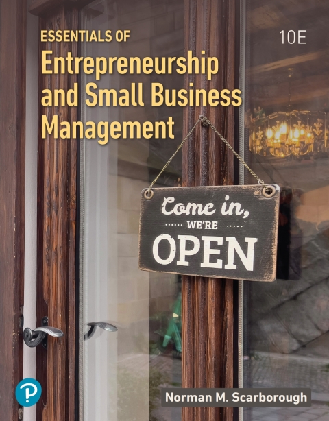 Cover image for book Essentials of Entrepreneurship and Small Business Management