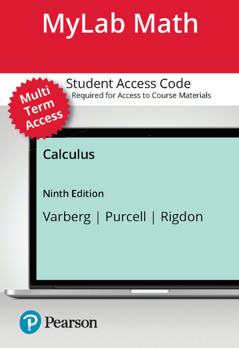 Cover image for book Multi-term MyLab Math with Pearson eText Access Code for Calculus
