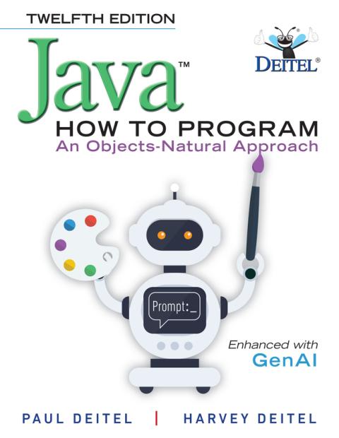 Cover image for book Java How to Program: An Objects-Natural Approach (Pearson+)