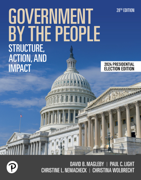Cover image for book Government by the People (Pearson+)