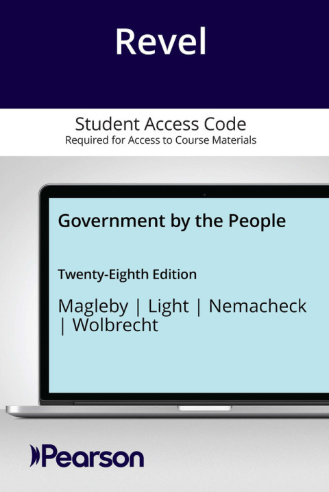 Cover image for book Revel Access Code for Government by the People