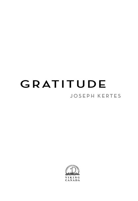 Cover image for book Gratitude