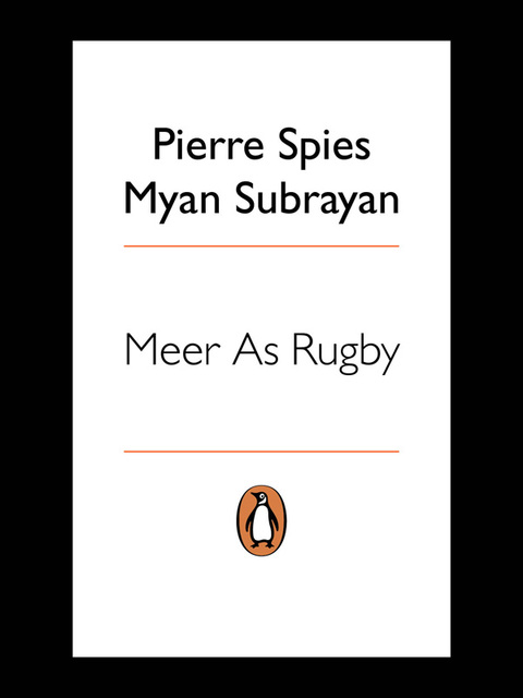 Cover image for book Meer as Rugby