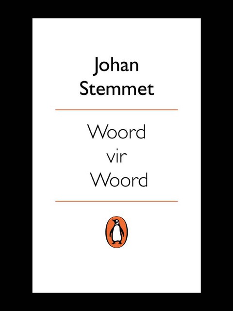 Cover image for book Woord vir Woord