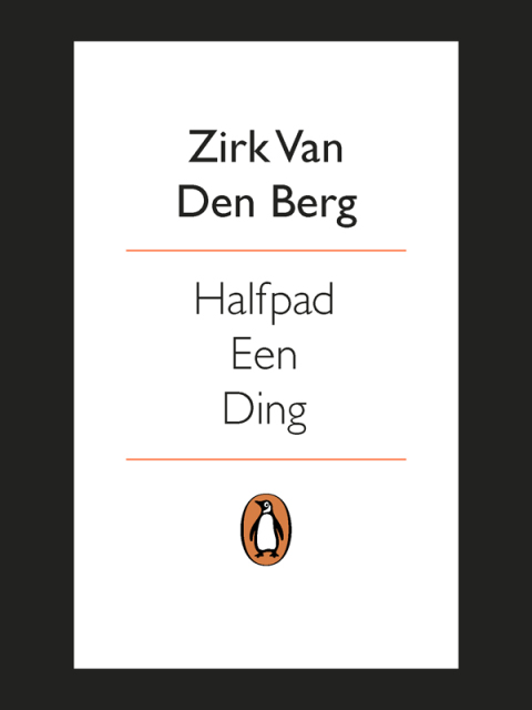 Cover image for book Halfpad een ding