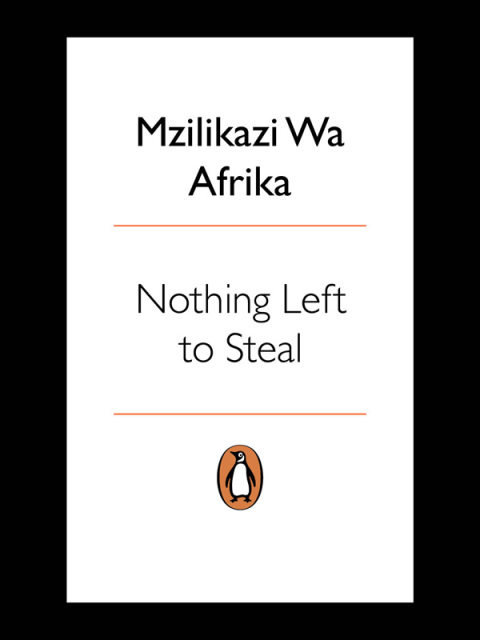 Cover image for book Nothing Left to Steal