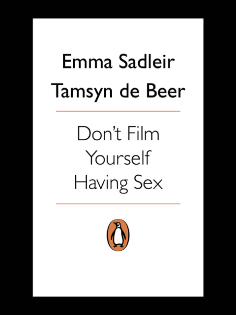Cover image for book Don't Film Yourself Having Sex