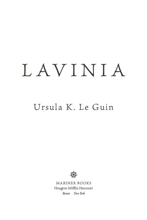 Cover image for book Lavinia