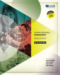 Cover image: Human Resource Management: Strategy and Practice 9th edition 9780170369862
