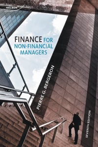 Finance for Non-Financial Managers 7th edition | 9780176530839