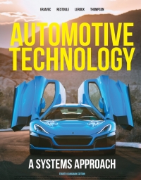 Automotive Technology: A Systems Approach (Canadian Edition) 4th