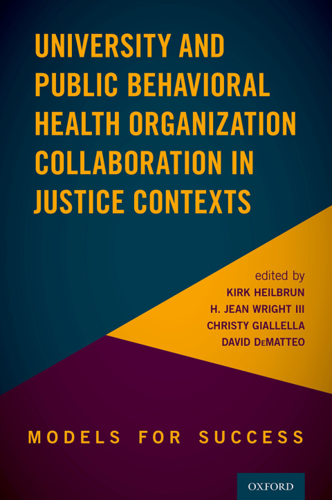Cover image for book University and Public Behavioral Health Organization Collaboration