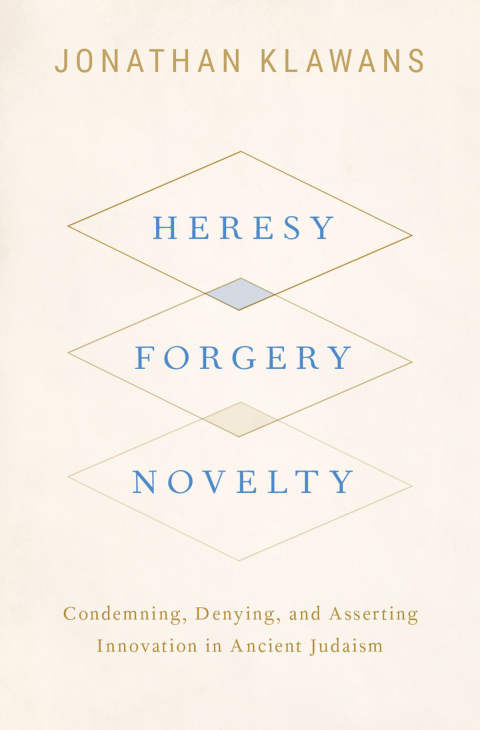 Cover image for book Heresy, Forgery, Novelty