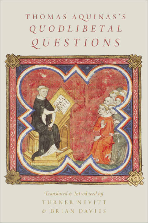 Cover image for book Thomas Aquinas's Quodlibetal Questions