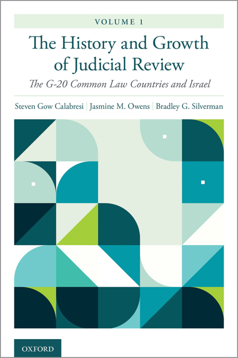 Cover image for book The History and Growth of Judicial Review, Volume 1