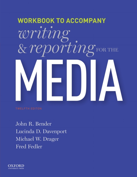 Cover image for book Writing and Reporting for the Media